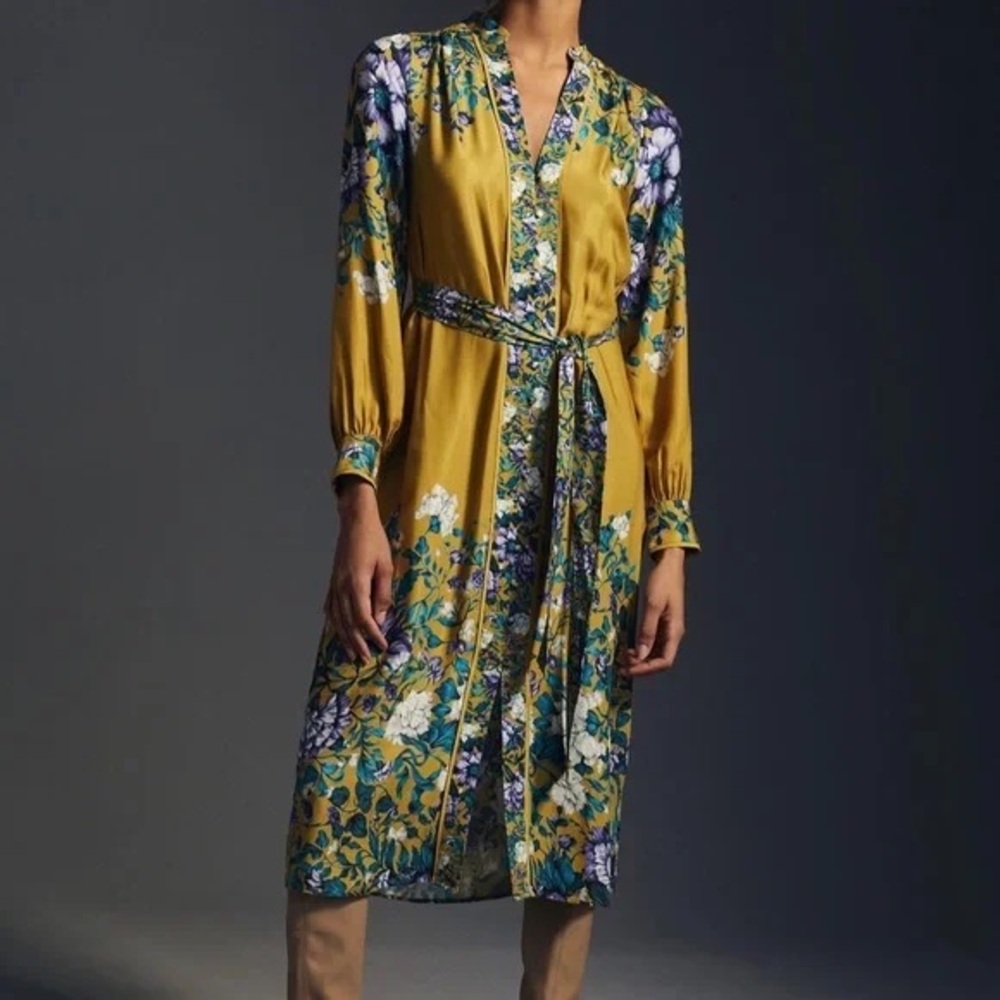 Anthro Shirt Dress